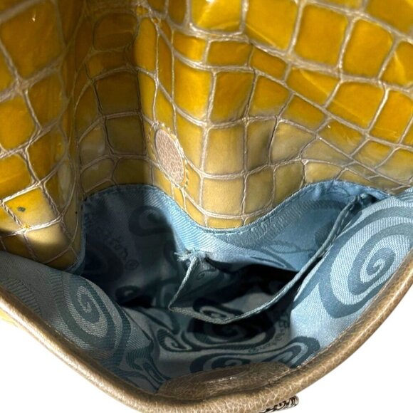 Brighton Jane Pale Gold Shoulder Bag with Silver Hardware - Picture 8 of 16